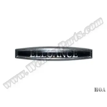 Çamurluk Yazısı -ELEGANCE- Siyah [W204 W169]