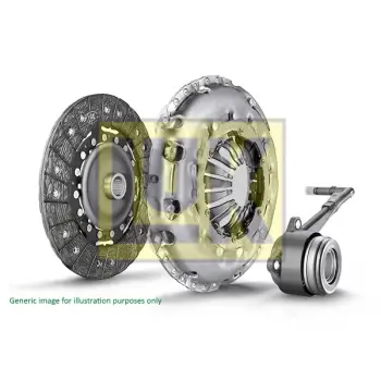 Debriyaj Seti OM646 [Vito639] 240mm; Rulmanlı