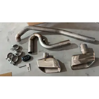 Egzoz Ucu F10 Set; Krom (Boruları ile) -M-Tech- 550i-