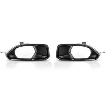 Egzoz Ucu G20+LCI Set; Siyah -///M-Sport-