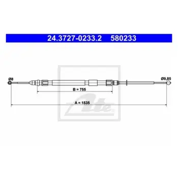 El Fren Teli E90 E92 Arka Sol/Sağ