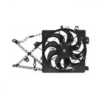Opel Vectra 95 Ve Sonrası Uyumlu Fan Motoru Davlumbazlı (390 Mm 3 Fiş 8 Kanat) 1341264 Wisco