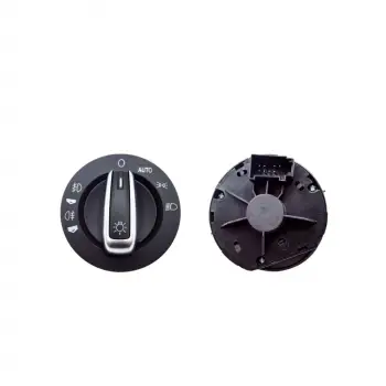 Audi A6 Q7 05 Ve Sonrası Uyumlu Far Anahtarı Krom 4F1941531E Wisco