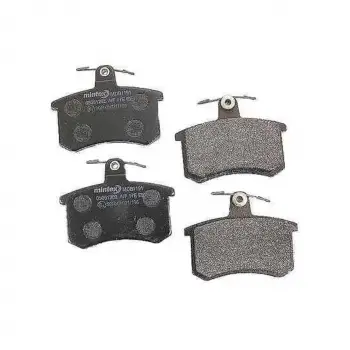 Audı A80 A4 A6 81 Ve Sonrası Uyumlu Fren Balatası Arka 4D0698451A Wisco