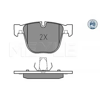 Fren Balatası F07 F01 Arka 730>760i 730d/740d; 535/550i 520>535d