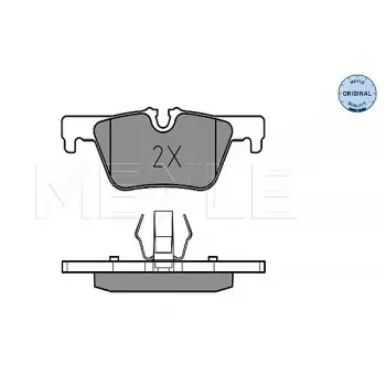 Fren Balatası F20+LCI F22+LCI F30+LCI F34+LCI F32+LCI F36+LCI Arka 114>125i/d; 316>330i/d