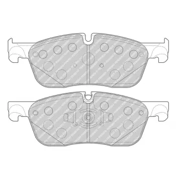 Fren Balatası L550 L538 Ön