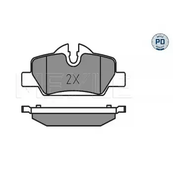 Fren Balatası Mini-F55>F57 Arka