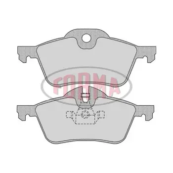 Fren Balatası Mini-R50>R53 Ön