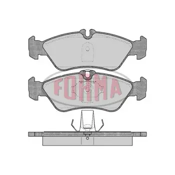 Fren Balatası Spr903 Arka; Büyük Tip