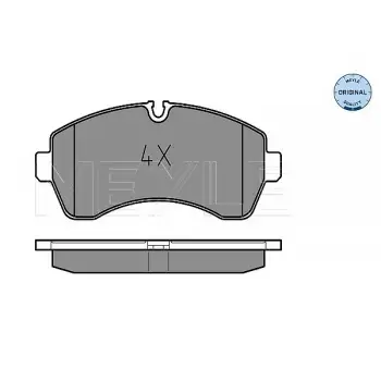 Fren Balatası Spr906/907 Ön -415/515-