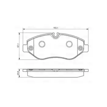 Fren Balatası Spr906/907 Vito639/447 Ön