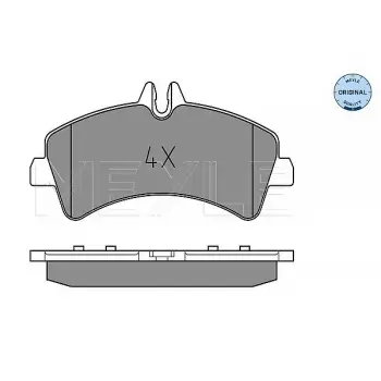 Fren Balatası Spr906 Arka -415/515-