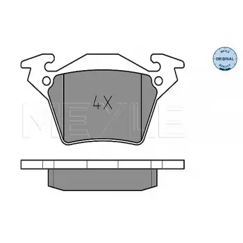 Fren Balatası Vito638 Arka -CDI-