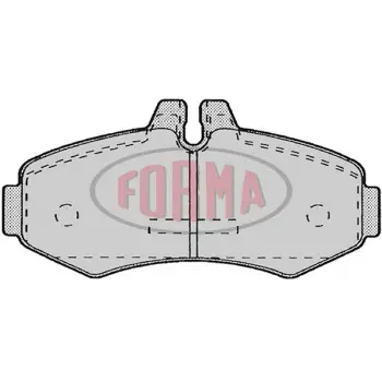 Fren Balatası Vito638 Ön