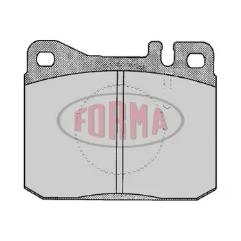 Fren Balatası W126 Ön 260>560