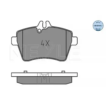 Fren Balatası W169 W245 Ön 160>180