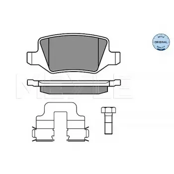 Fren Balatası W169 W245 Vaneo414 Arka A200; B180/200
