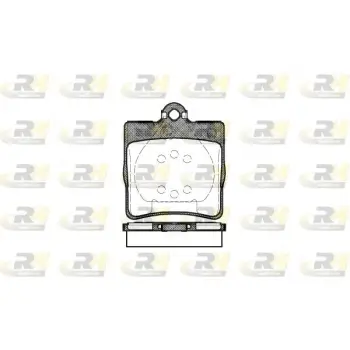 Fren Balatası W203 Arka 180>240