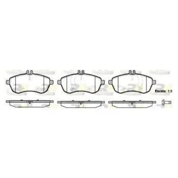 Fren Balatası W204 Ön 180>300