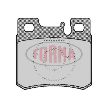 Fren Balatası W210 Arka; Çift Pim 200>300