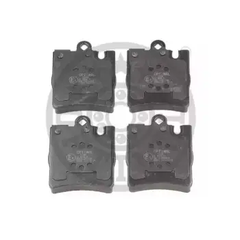 Fren Balatası W210 Arka; Tek Pim 240>430