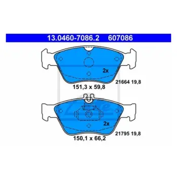 Fren Balatası W210 Ön 200>280
