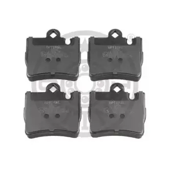 Fren Balatası W220 Arka 280>600 1998-02