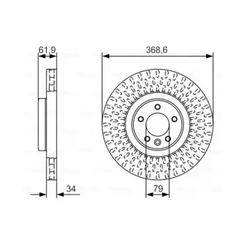 Fren Diski L405 L320 L494 Ön Havalı