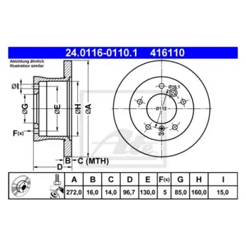 Fren Diski Spr903 Arka Düz