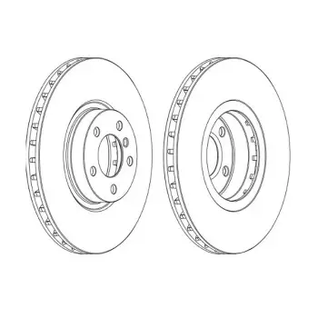 Fren Diski X5:E70 X6:E71 X5:F15 X6:F16 Ön Havalı 3.0>4.0i/d 4.8i