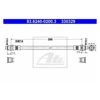 Fren Hortumu E36 Arka