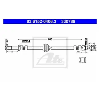 Fren Hortumu E46 Ön