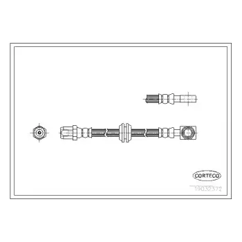 Fren Hortumu Mini-R50>R53 Ön