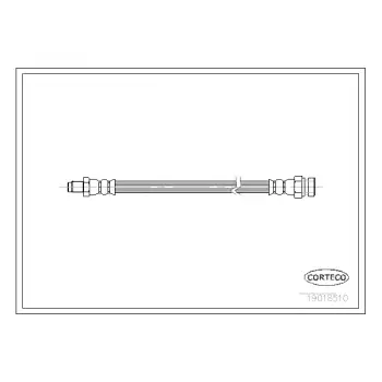 Fren Hortumu W123 W124 W126 W201 Ön