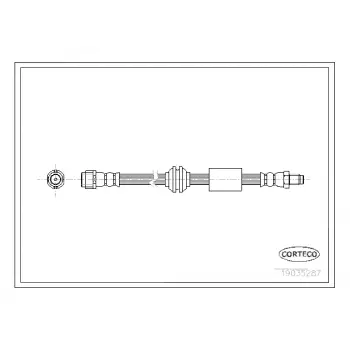 Fren Hortumu W164 Ön