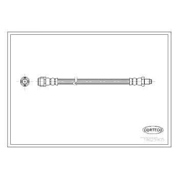 Fren Hortumu W202>204 W210 Spr906 Ön