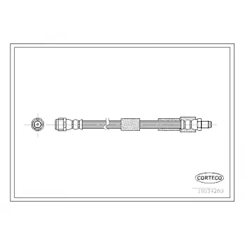 Fren Hortumu W211 W220 Ön