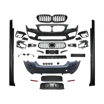 Gövde Kiti F10+LCI [DONUSUM: F90] Ön/Arka:PDC Delikleri Açılabilir, F.Yık-lı, AACli Araç, Panj-lu (Far Değişmez) -///M5- 2010-16