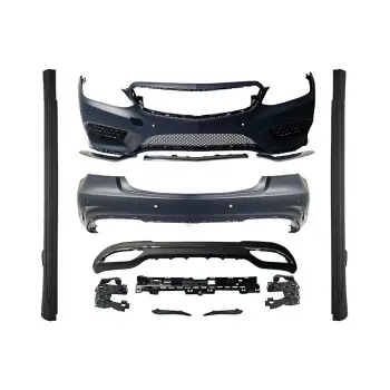 Gövde Kiti W212 PDCli:Ön/Arka, <OO-OO> Egz.Çıkışlı, Marşpiyelli -AMG- 2013-16