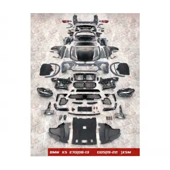 Gövde Kiti X5:E70 [DONUSUM=> X5:G05] PDCli:Ön/Arka, 00-00-Çıkış, Panj-lu, Egz.Uçlu, Kaput/Çamurluk/Bagaj Kap., Far/Stop, Çamurluk Dodikleri -X5M- 2007-12