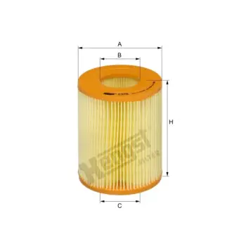 Hava Filtresi M166 [W168 Vaneo 414]