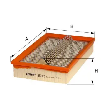 Hava Filtresi OM601 [W201 W124]