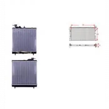 Hyundai 1997 - Su Radyatörü Brazıng 355x 388x16 2531002150 WISCO