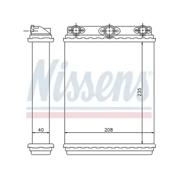Kalorifer Radyatörü W124 AC- 1985-90