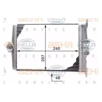Kalorifer Radyatörü W140 1991-94