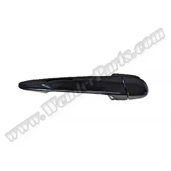 Kapı Kolu E46 Ön/Arka Dış Sağ; Siyah Düz -Sedan- 2001-05