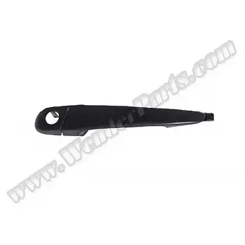 Kapı Kolu E46 Ön Dış Sol; Siyah Delikli, Pütürlü -Sedan- 1998-00