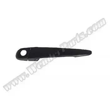 Kapı Kolu E46 Ön Dış Sol; Siyah Delikli, Pütürlü -Sedan- 2001-05