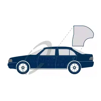 Kapı Lastiği W201 Arka Sol